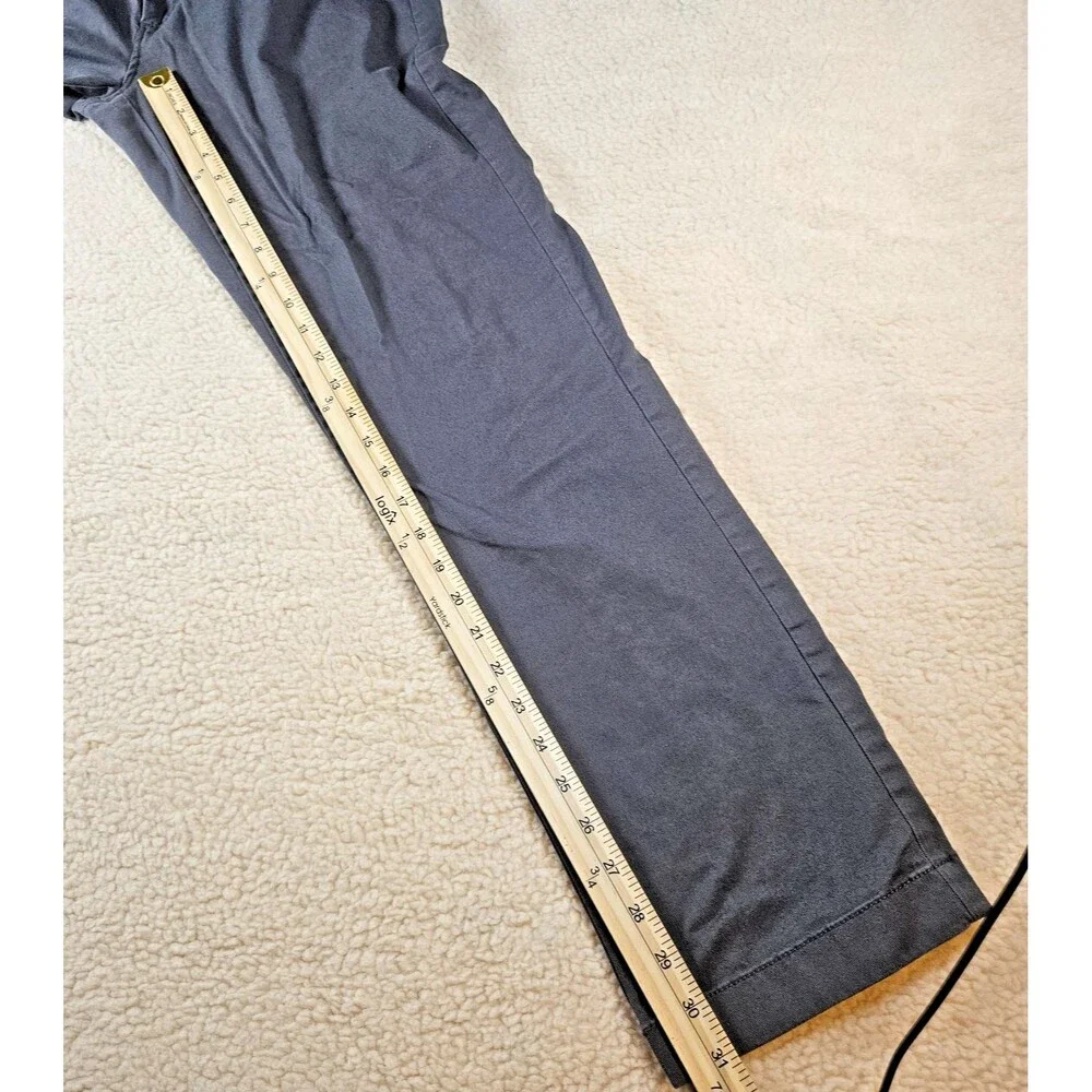 J.Crew Flex Sutton‎ Pants Mens 32x32 Gray Slim Fit Stretch Chino Dress Casual
